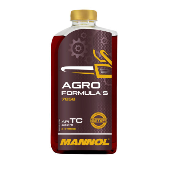 Eļļa Mannol Agro Formula S 7858 2Takt 1 ltr.