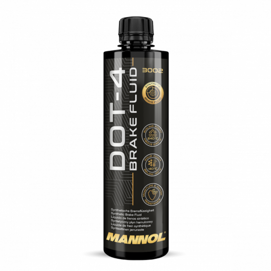 Bremžu šķidrums Mannol 3002 DOT-4 450ml