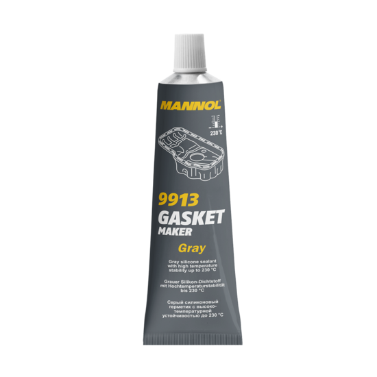 Герметик силиконовый, серый 85г MANNOL 9913 Gasket Maker Gray