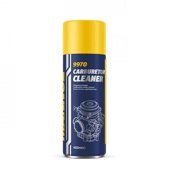 Karburatora tīrītājs Mannol 9970 Carburetor Cleaner, aerosols 400 ml.