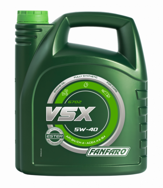 Масло моторное Fanfaro 6702 VSX 5W-40 4 л.