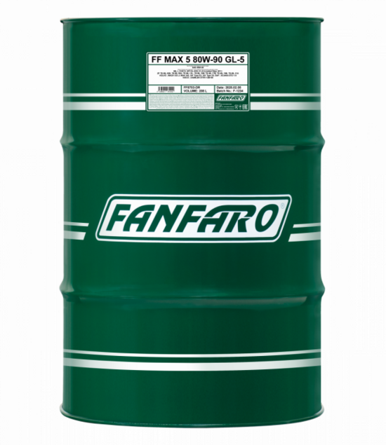Масло трансмиссионное 8703 Fanfaro Max 5 80W-90 GL-5 LS 208ltr.