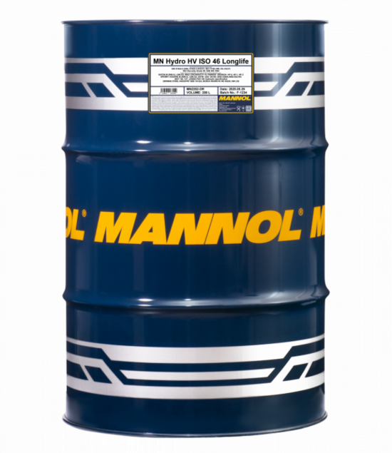 Масло гидравлическое HVLP 46  208L Mannol 2202 ISO HV 46 