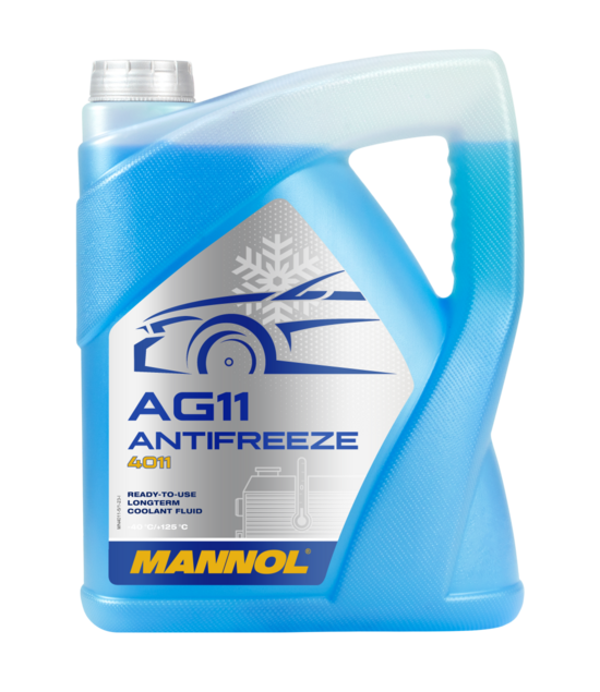 Antifrīzs Mannol 4011 Longterm AG11 -40°C 5 ltr.