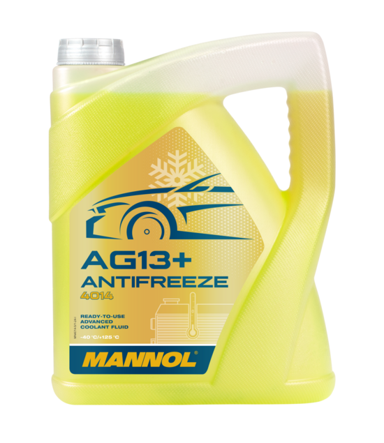 Antifrīzs Mannol 4014 Advanced AG13+ -40°C 5 ltr.