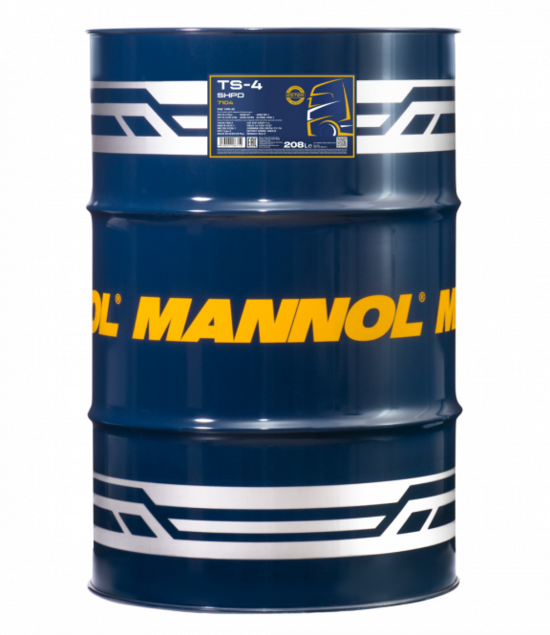Motoreļļa mucas 7104 Mannol TS-4 SHPD 15W-40 208L