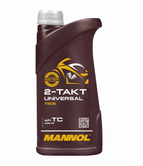 Motoreļļa 2Takt Mannol 7205 2T Universal 1L