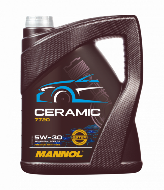 Моторное масло Mannol 7720 5W30 CERAMIC 5W-30 5L
