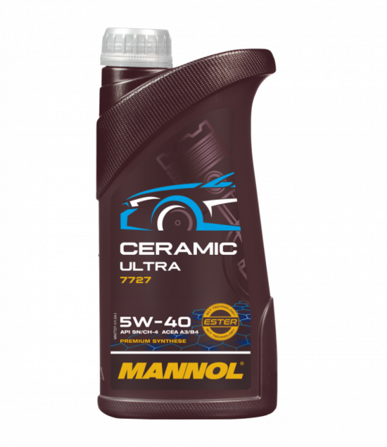 Масло моторное Mannol 7727 Ceramic Ultra 5W-40 1 ltr.