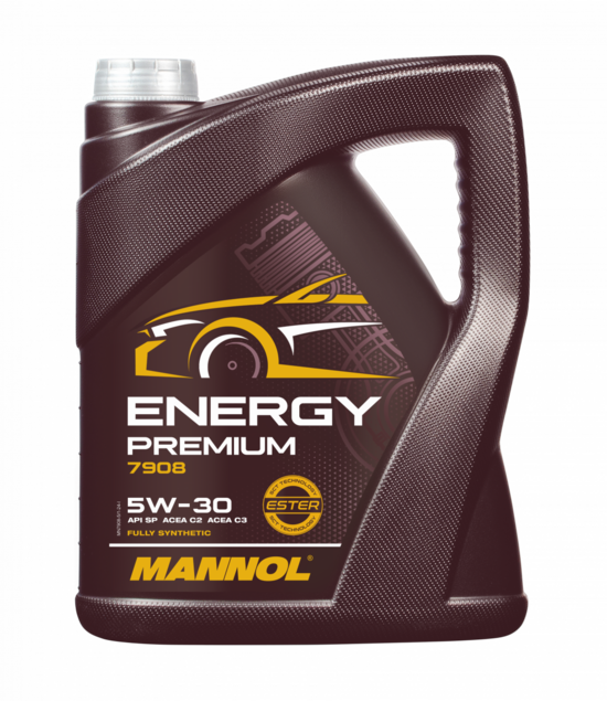 Motoreļļa 5W30 7908 Mannol 5W 30 Energy Premium 5W-30 4L