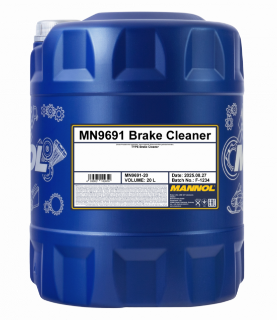  Bremžu detaļu tīrītājs 20L Mannol Brake Cleaner 9691-020