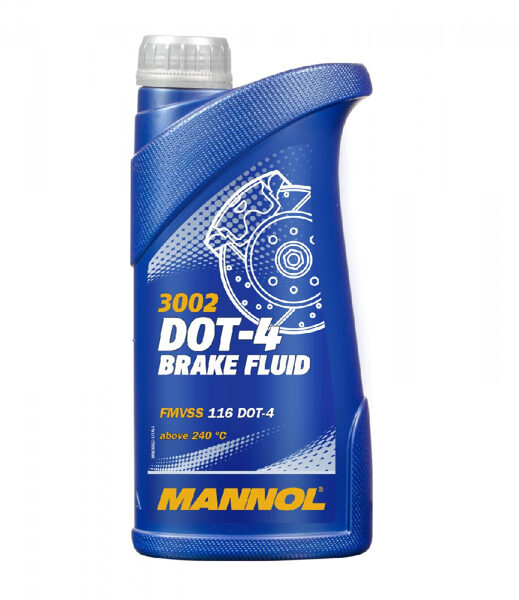 Bremžu šķidrums Mannol 3002 DOT-4 1L