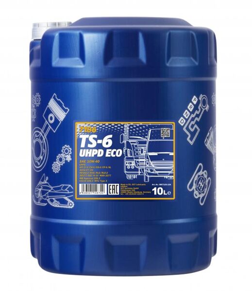 7106 Mannol TS-6 UHPD 10W-40 Eco 10L