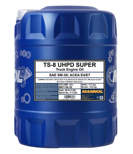 7108 Mannol TS-8 UHPD Super 5W-30 20L