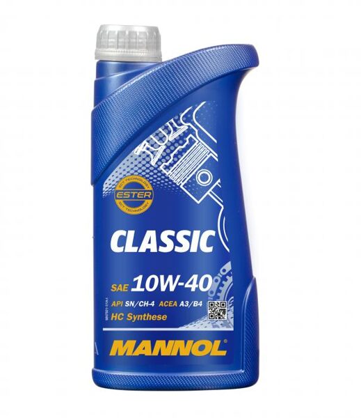 7501 Mannol 10W40 Classic 10W-40 1L