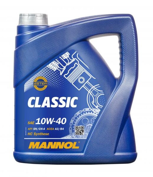7501 Mannol 10W40 Classic 10W-40 5L