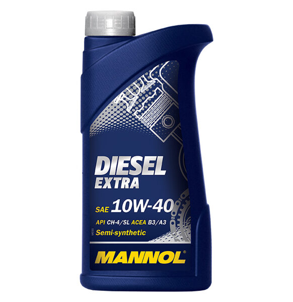 7504 Mannol 10W40 Diesel Extra 10W-40 1L