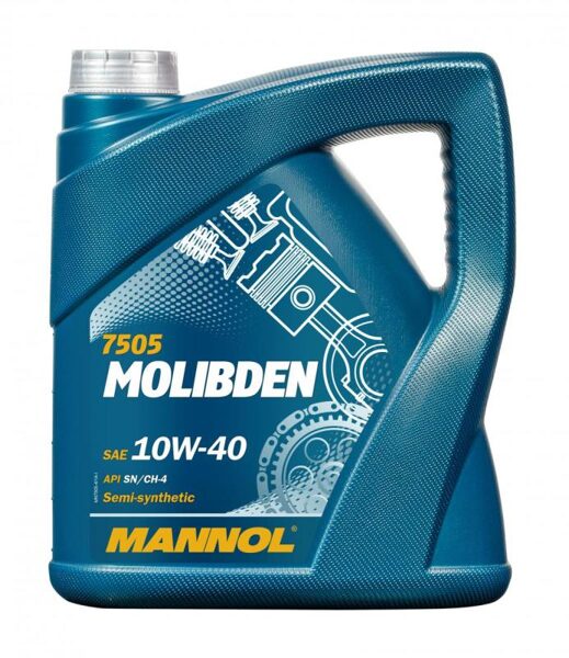 7505 Mannol Molibden 10W-40 5L