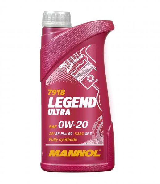 7918 Mannol 0W20 Legend Ultra 0W-20 1L