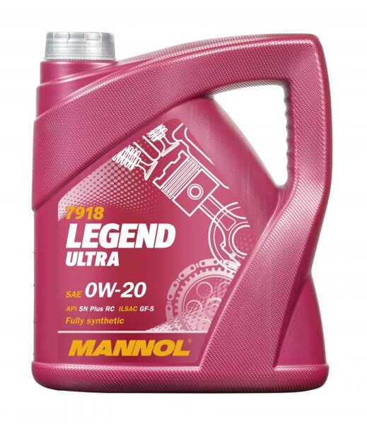 7918 Mannol 0W20 Legend Ultra 0W-20 5L