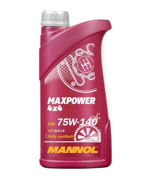 8102 Mannol Maxpower 4x4 75W-140 GL-5 LS 1L