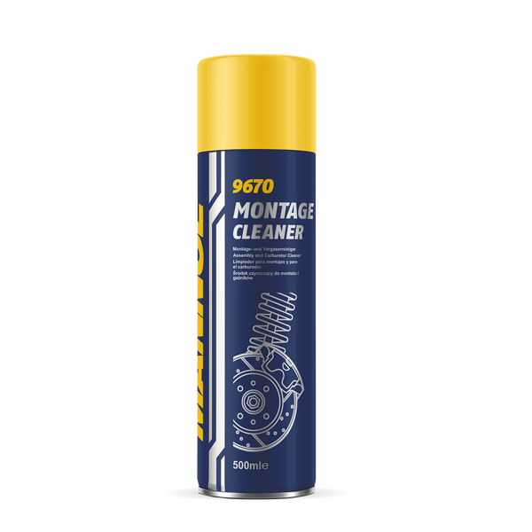 Mannol detaļu tīrītājs Montage Cleaner 9670 (Brake cleaner) 500ml