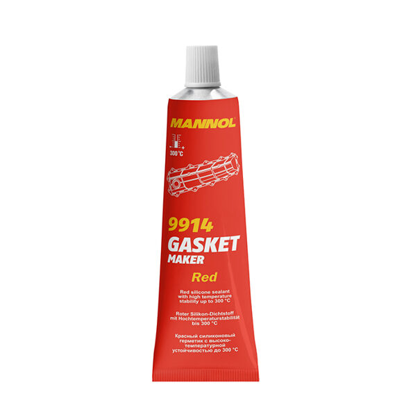 Герметик красный Mannol 9914 Gasket Maker Red 85 g.