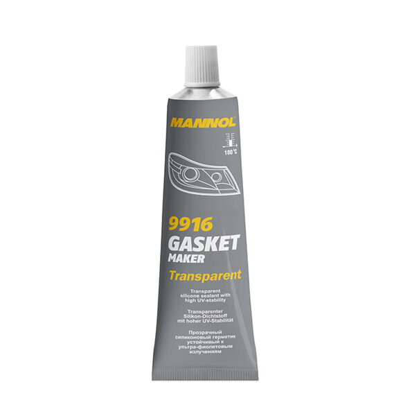 Hermētiķis caurspīdīgs Mannol 9916 Gasket Maker Transparent 85 g.