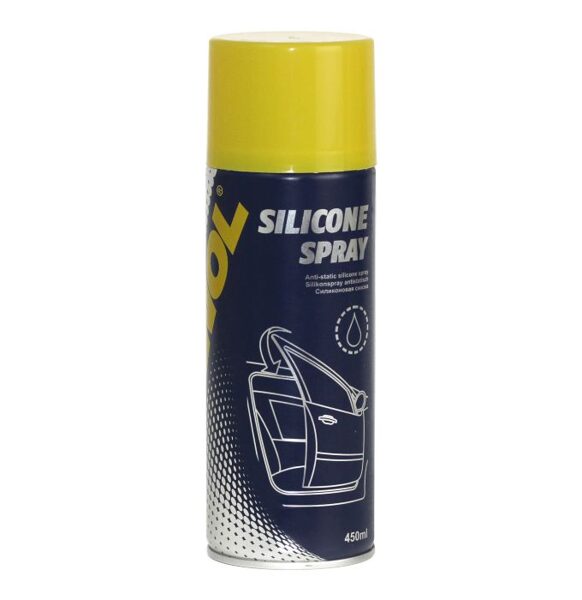 Silikona smērviela Mannol 9963 Silicone Spray 450ml.