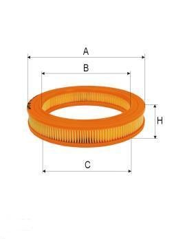 ASSO AB-1128 (C2950) Воздушный фильтр