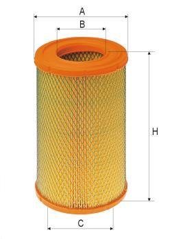 ASSO AB-1198 (C17278) Воздушный фильтр