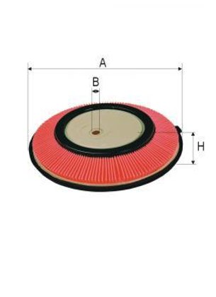 ASSO AB-1445 (C2136) Воздушный фильтр
