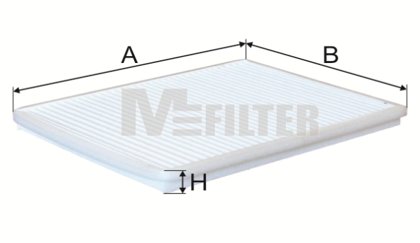 MFILTER K928 (CU3858) Gaisa filtrs