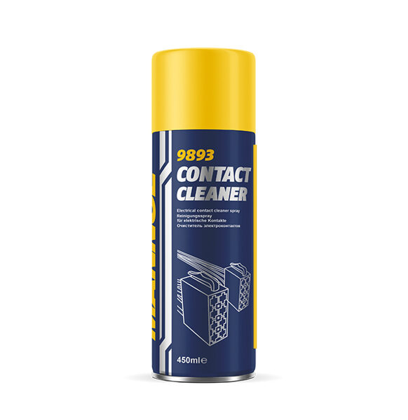 Средство для контактов Mannol 9893 Contact Cleaner, спрей 450 ml.