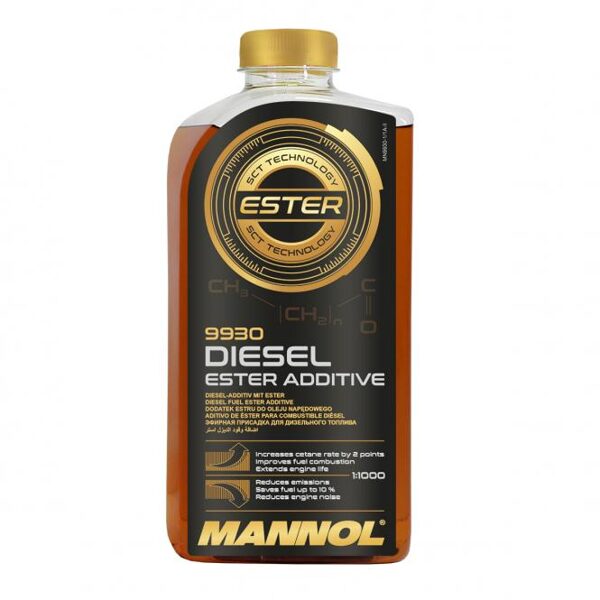 Dīzeļdegvielas piedeva Mannol 9930 Diesel Ester 1 ltr. 1:1000