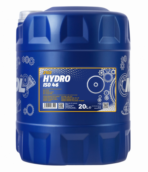 Hidrauliska eļļa ISO 46 20L HL Mannol 2102 Hydro 