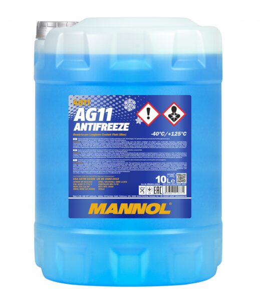 Antifrīzs Mannol 4011 Longterm AG11 -40°C 10 ltr.