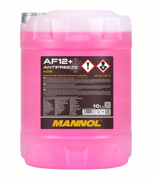 Antifrīzs Mannol 4012 Longlife AF12+ -40°C 10 ltr.