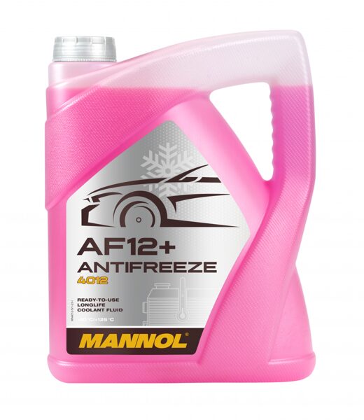 Antifrīzs Mannol 4012 Longlife AF12+ -40°C 5 ltr.