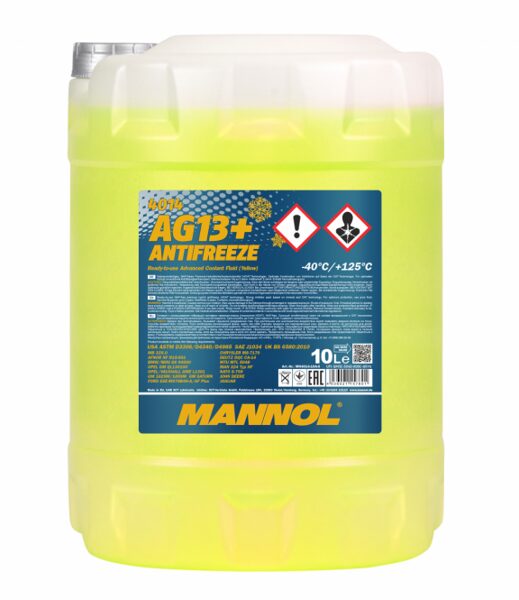 Antifrīzs Mannol 4014 Advanced AG13+ -40°C 10 ltr.