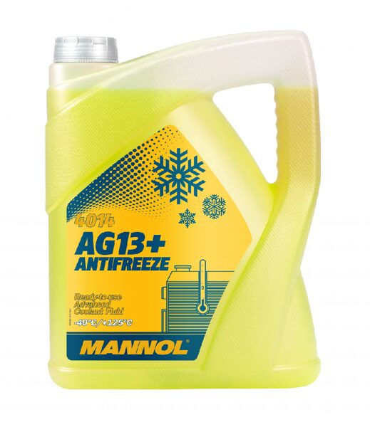 Antifrīzs Mannol 4014 Advanced AG13+ -40°C 5 ltr.