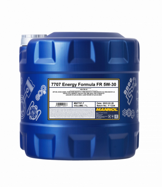7707 Mannol Energy formula FR 5W30 5W-30 7L