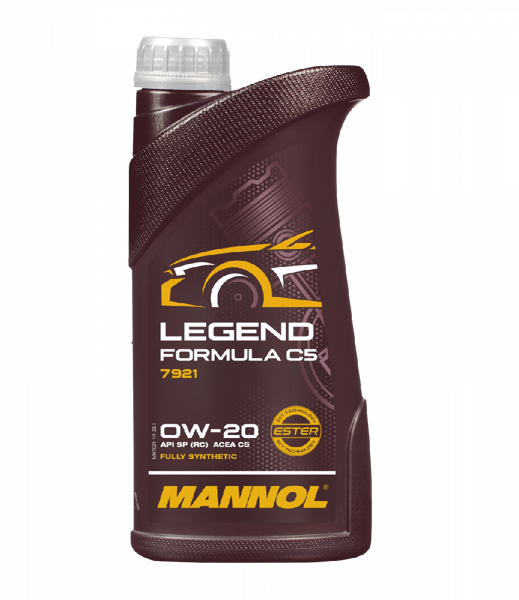 Motoreļļa 0W20 Mannol 7921 0W 20 Legend Formula C5 0W-20 1 L