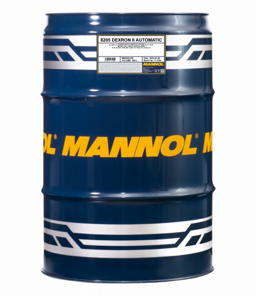 Transmisijas eļļa Mannol 8205 Dexron II 208 ltr.