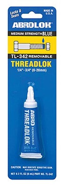 ABRO TL-342 Vītņu līme - fiksators 6ml TL342